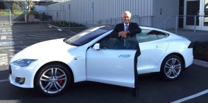 Malcolm Turnbull & Tesla Model S