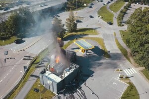 Hydrogen Filling Station Explosion Norway